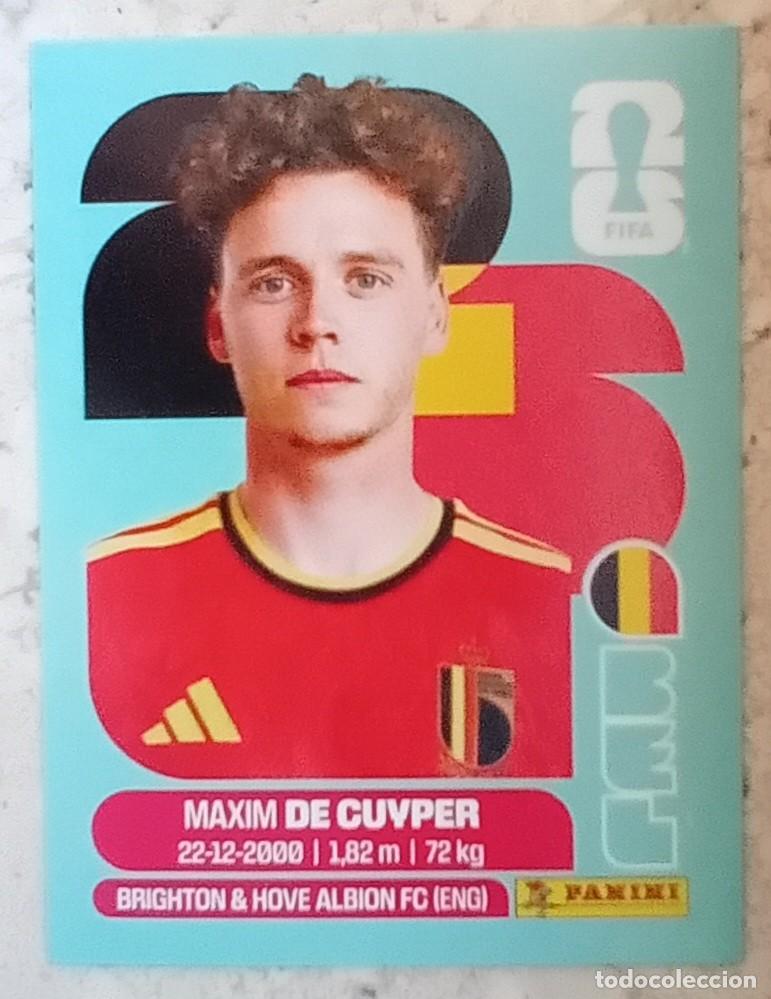 Figurine di Calcio: Figurina Panini 2026 Cromo Fifa World Cup Usa Mundial 2026 Maxim De Cuyper Belgium n BEL 7