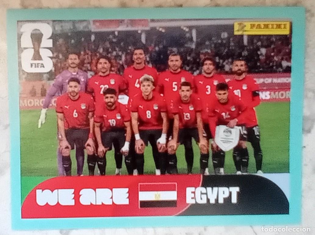 Figurine di Calcio: Figurina Panini 2026 Cromo Fifa World Cup Usa Mundial 2026 squadra alineaci&oacute;n team Egypt n EGY 13