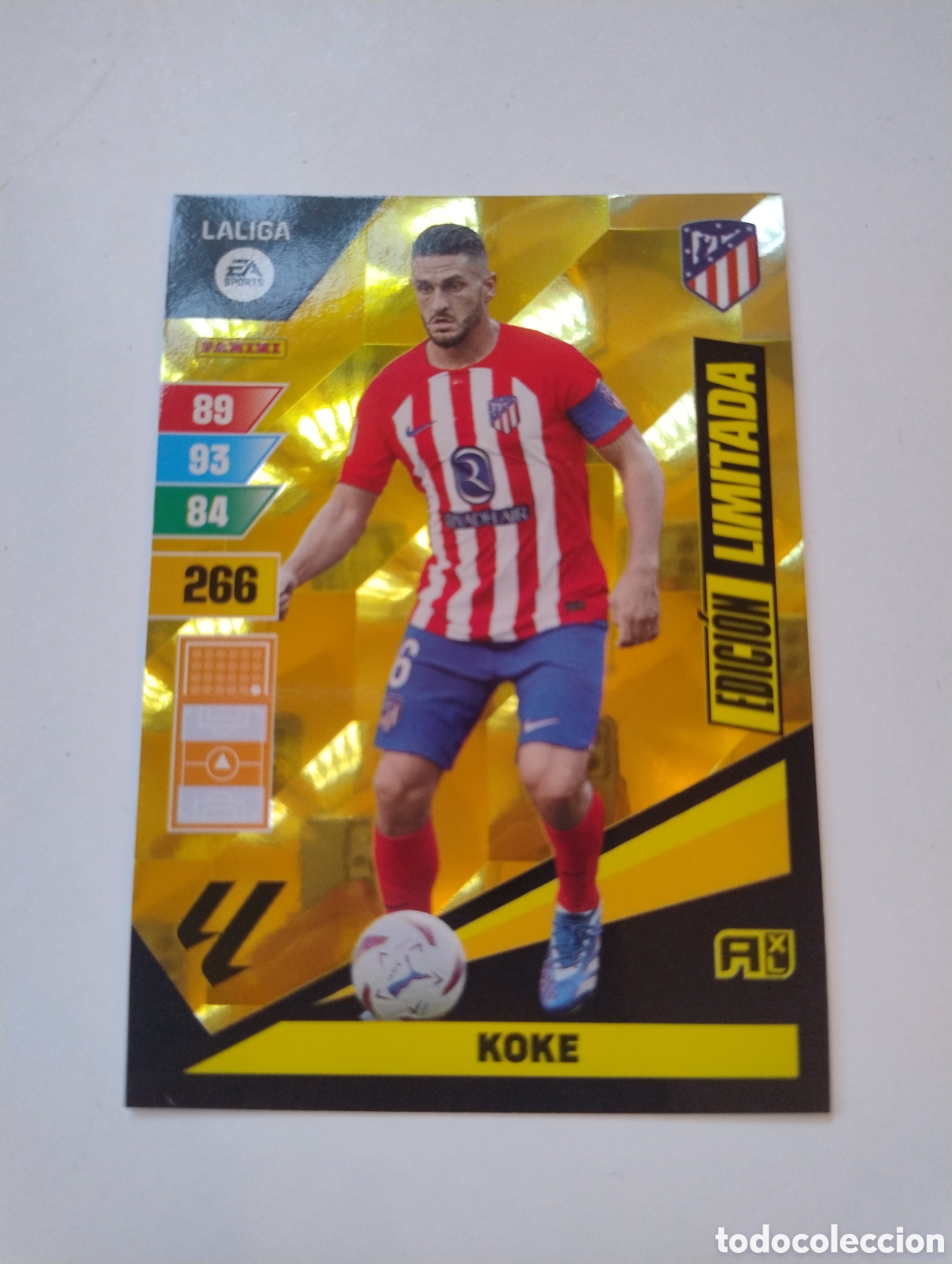 Cromos de F&uacute;tbol: Koke - Atl&eacute;tico de Madrid - Adrenalyn XL Liga 2023 - 2024 Edici&oacute;n Limitada