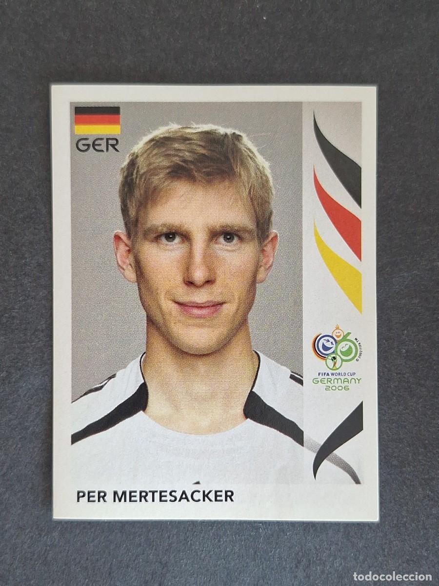 Cromos de F&uacute;tbol: L2 PER MERTESACKER SELECCION ALEMANIA 23 PANINI MUNDIAL ALEMANIA 2006 06 NUNCA PEGADO SIN PEGAR