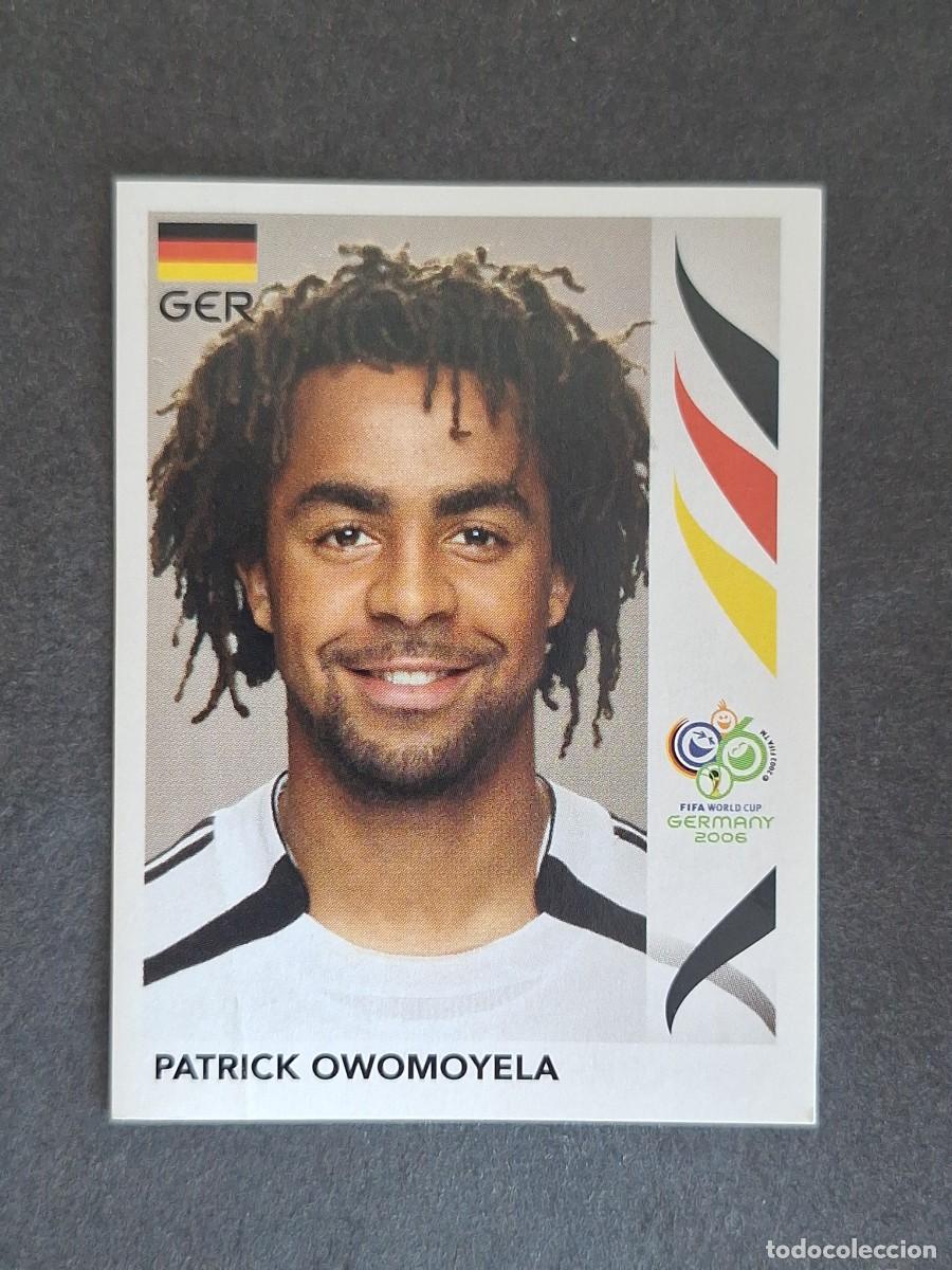 Cromos de F&uacute;tbol: L2 PATRICK OWOMOYELA SELECCION ALEMANIA 23 PANINI MUNDIAL ALEMANIA 2006 06 NUNCA PEGADO SIN PEGAR
