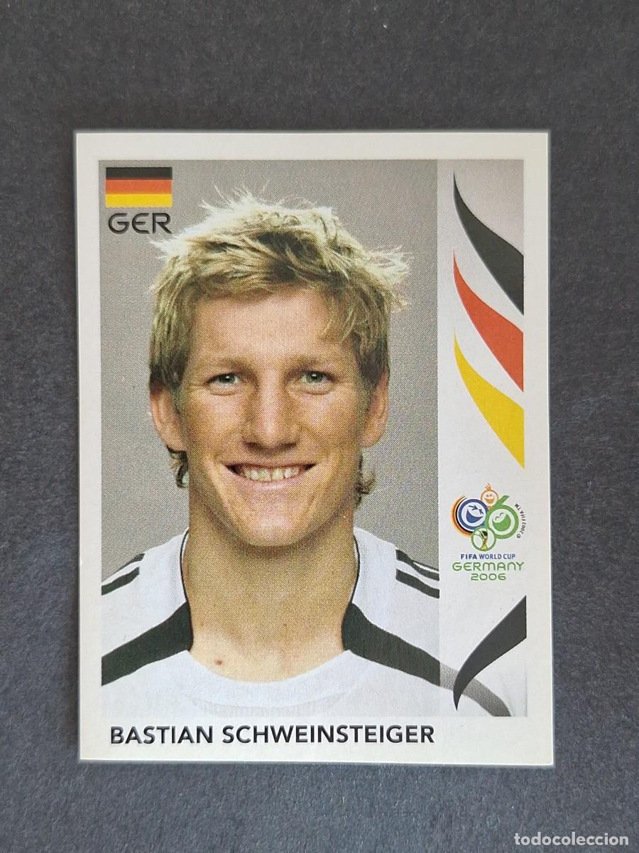 Cromos de F&uacute;tbol: L2 BASTIAN SCHWEINSTEIGER SELECCION ALEMANIA 31 PANINI MUNDIAL ALEMANIA 2006 NUNCA PEGADO SIN PEGAR
