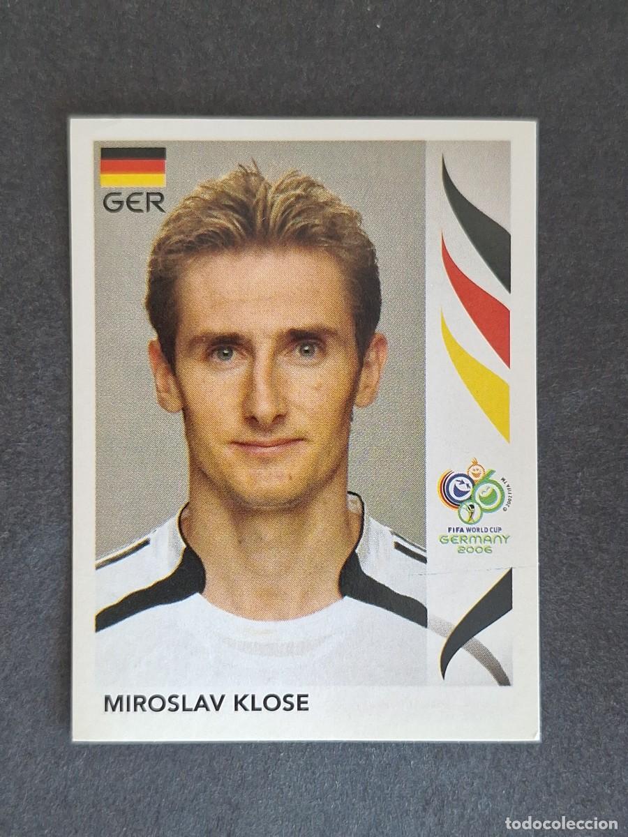 Cromos de F&uacute;tbol: L2 MIROSLAV KLOSE SELECCION ALEMANIA 33 PANINI MUNDIAL ALEMANIA 2006 NUNCA PEGADO SIN PEGAR