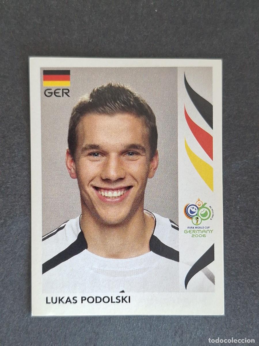 Cromos de F&uacute;tbol: L2 LUKAS PODOLSKI SELECCION ALEMANIA 35 PANINI MUNDIAL ALEMANIA 2006 NUNCA PEGADO SIN PEGAR