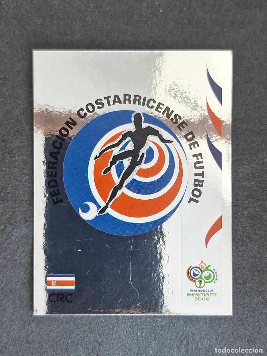 Cromos de F&uacute;tbol: L2 ESCUDO SELECCION COSTA RICA 37 PANINI MUNDIAL ALEMANIA 2006 NUNCA PEGADO SIN PEGAR
