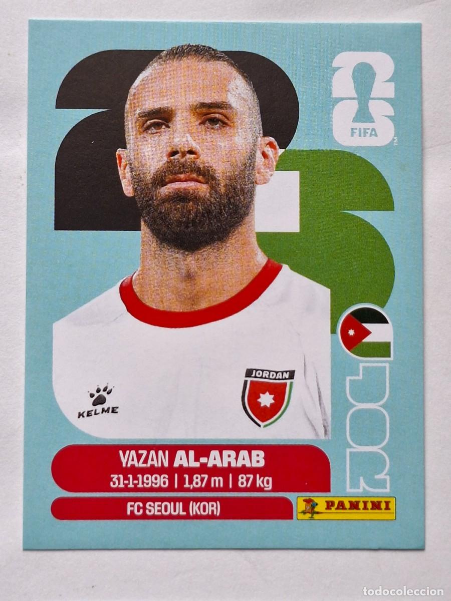 Cromos de F&uacute;tbol: #JOR 5 YAZAN AL ARAB (Jordan) - Panini FIFA World Cup 2026 Sticker