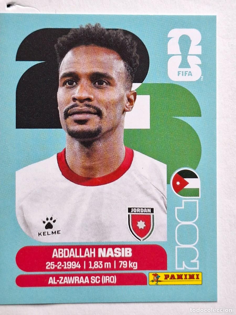 Cromos de F&uacute;tbol: #JOR 6 ABDALLAH NASIB (Jordan) - Panini FIFA World Cup 2026 Sticker