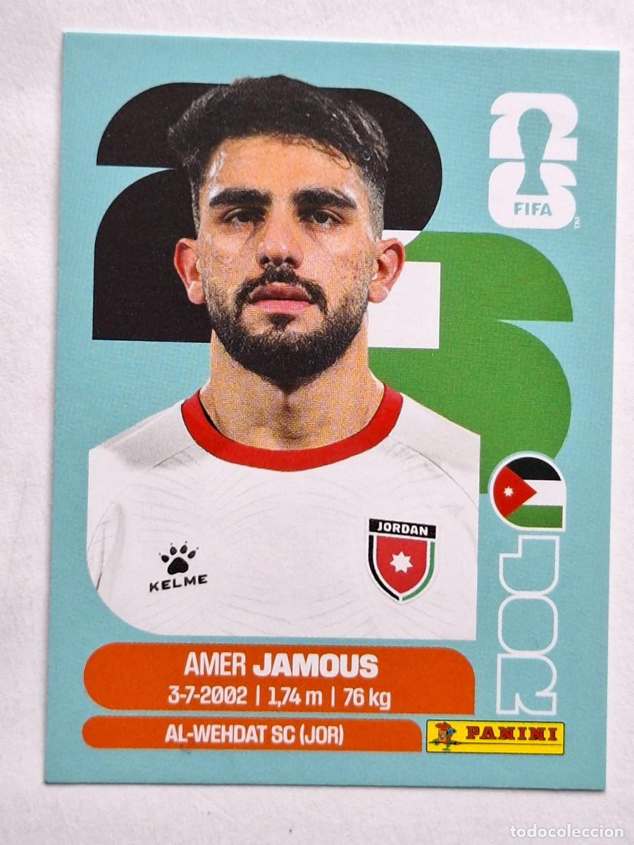 Cromos de F&uacute;tbol: #JOR 14 AMER JAMOUS (Jordan) - Panini FIFA World Cup 2026 Sticker
