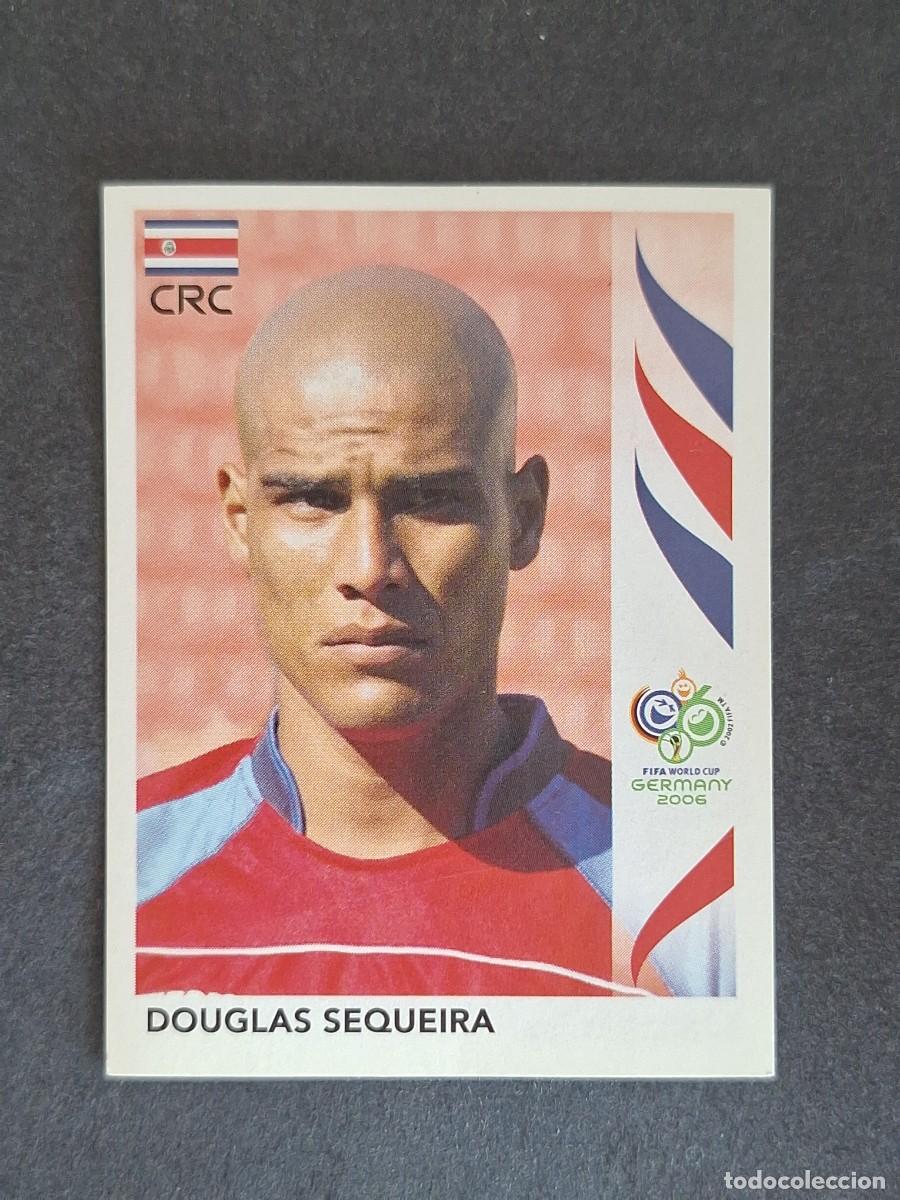 Cromos de F&uacute;tbol: L2 DOUGLAS SEQUEIRA SELECCION COSTA RICA 43 PANINI MUNDIAL ALEMANIA 2006 NUNCA PEGADO SIN PEGAR