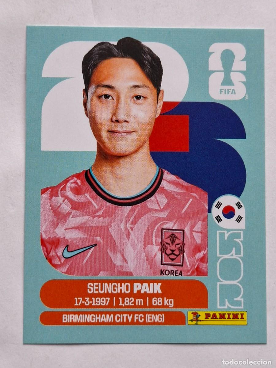 Cromos de F&uacute;tbol: #KOR 14 SEUNG-HO PAIK (South Korea) - Panini FIFA World Cup 2026 Sticker