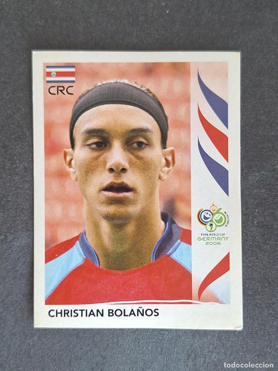 Cromos de F&uacute;tbol: L2 CHRISTIAN BOLA&Ntilde;OS SELECCION COSTA RICA 45 PANINI MUNDIAL ALEMANIA 2006 NUNCA PEGADO SIN PEGAR