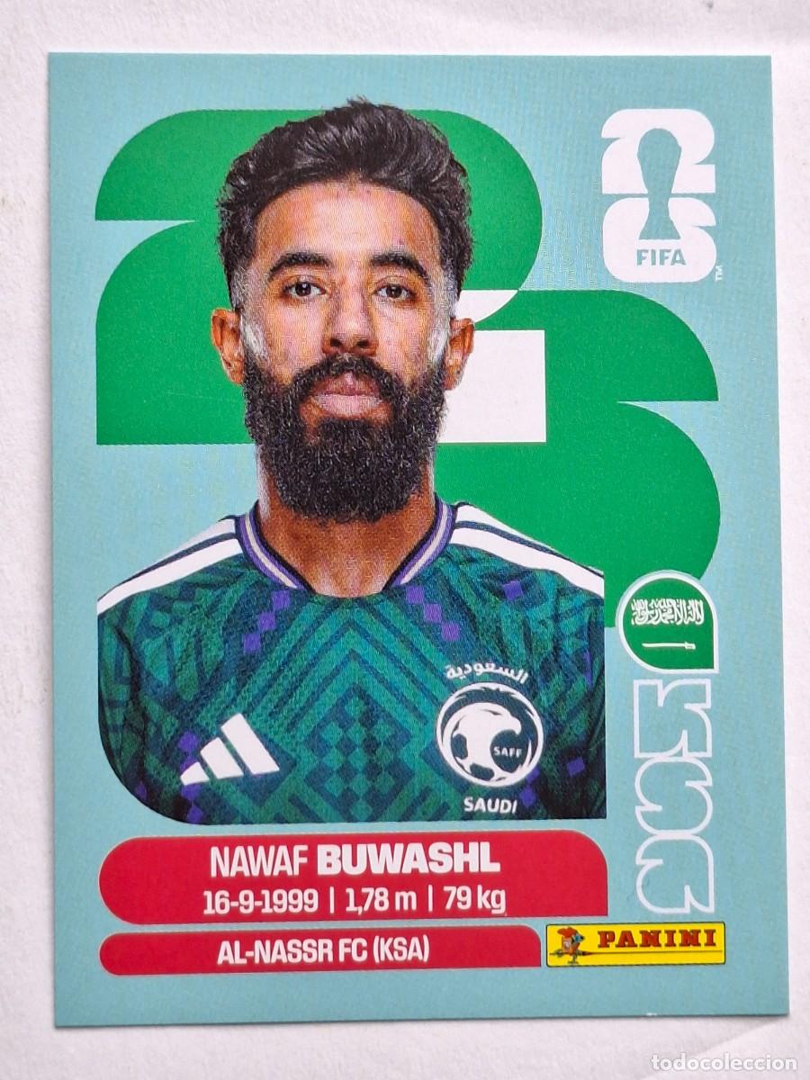 Cromos de F&uacute;tbol: #KSA 5 NAWAF BOUWASHL (Saudi Arabia) - Panini FIFA World Cup 2026 Sticker