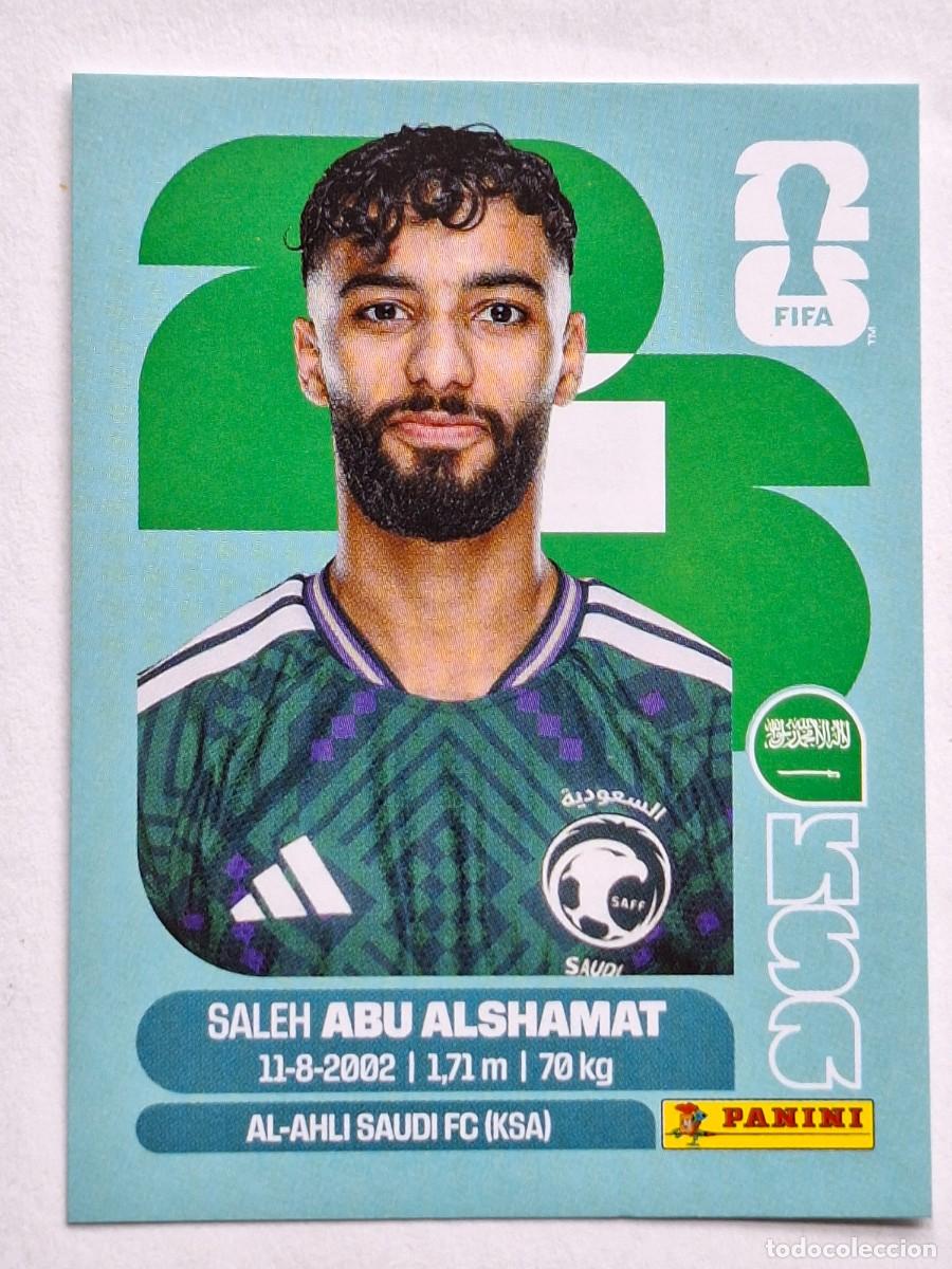 Cromos de F&uacute;tbol: #KSA 14 SALEH ABU ALSHAMAT (Saudi Arabia) - Panini FIFA World Cup 2026 Sticker