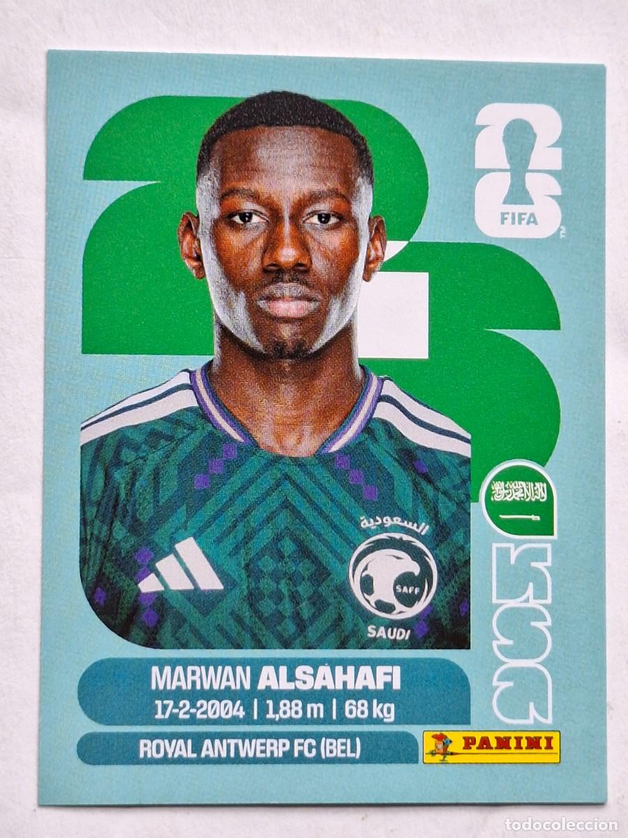 Cromos de F&uacute;tbol: #KSA 15 MARWAN ALSAHAFI (Saudi Arabia) - Panini FIFA World Cup 2026 Sticker