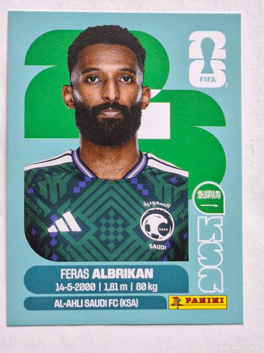 Cromos de F&uacute;tbol: #KSA 18 FERAS AKBRIKAN (Saudi Arabia) - Panini FIFA World Cup 2026 Sticker