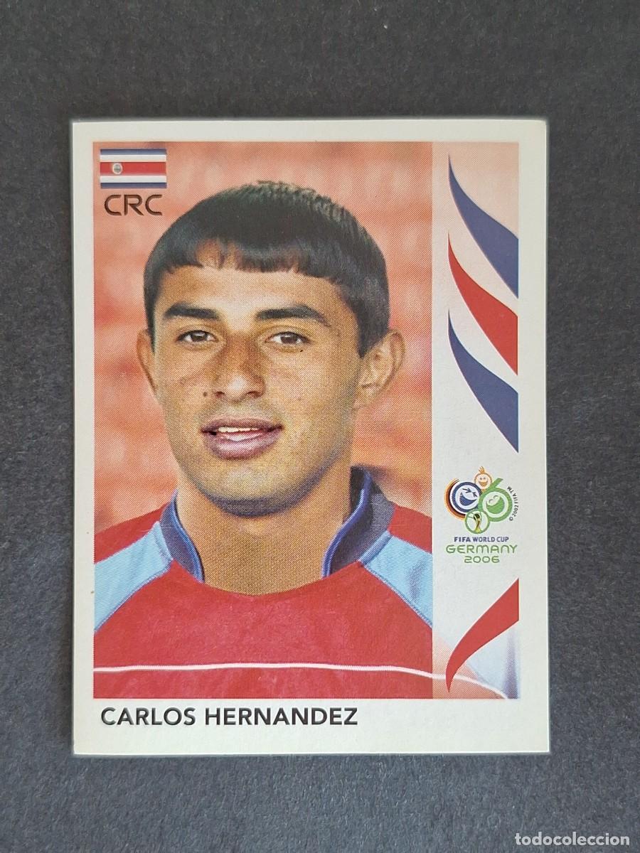 Cromos de F&uacute;tbol: L2 CARLOS HERNANDEZ SELECCION COSTA RICA 48 PANINI MUNDIAL ALEMANIA 2006 NUNCA PEGADO SIN PEGAR
