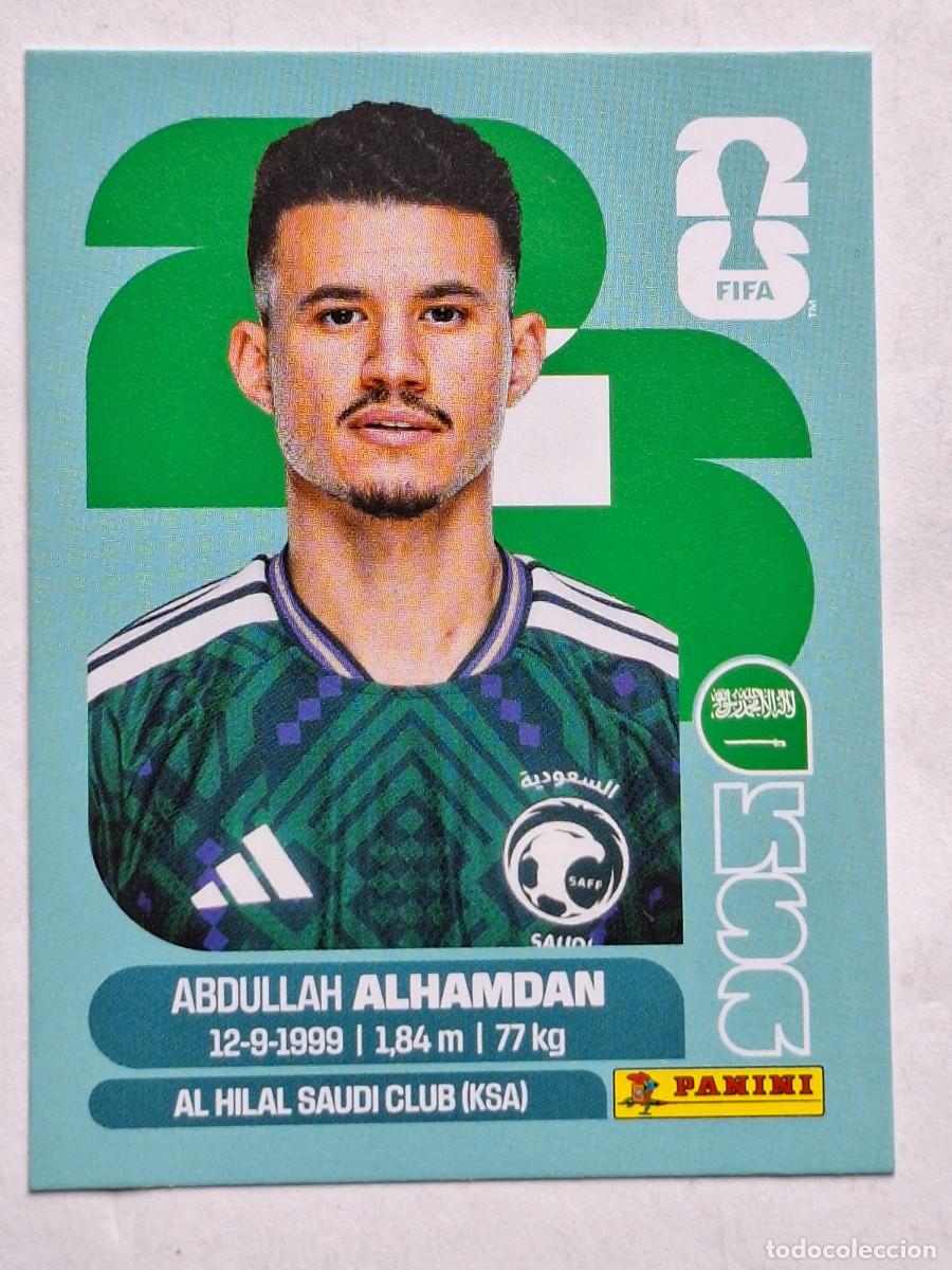 Cromos de F&uacute;tbol: #KSA 20 ABDULLAH AL-HAMDAN (Saudi Arabia) - Panini FIFA World Cup 2026 Sticker