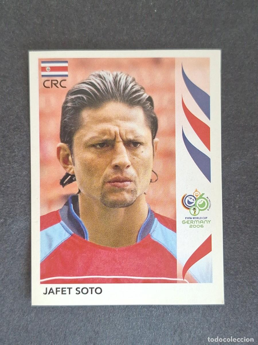 Cromos de F&uacute;tbol: L2 JAFET SOTO SELECCION COSTA RICA 50 PANINI MUNDIAL ALEMANIA 2006 NUNCA PEGADO SIN PEGAR