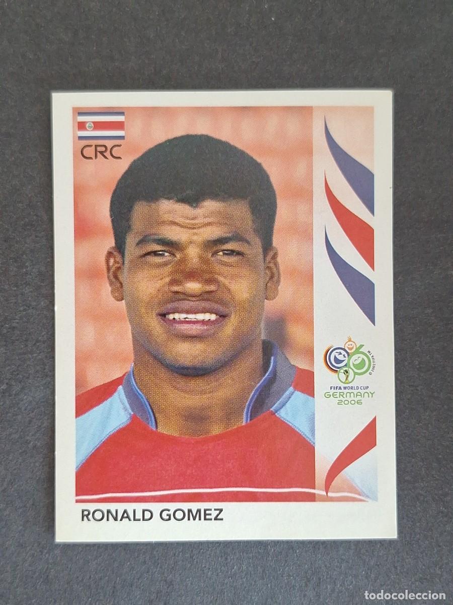 Cromos de F&uacute;tbol: L2 RONALD GOMEZ SELECCION COSTA RICA 51 PANINI MUNDIAL ALEMANIA 2006 NUNCA PEGADO SIN PEGAR