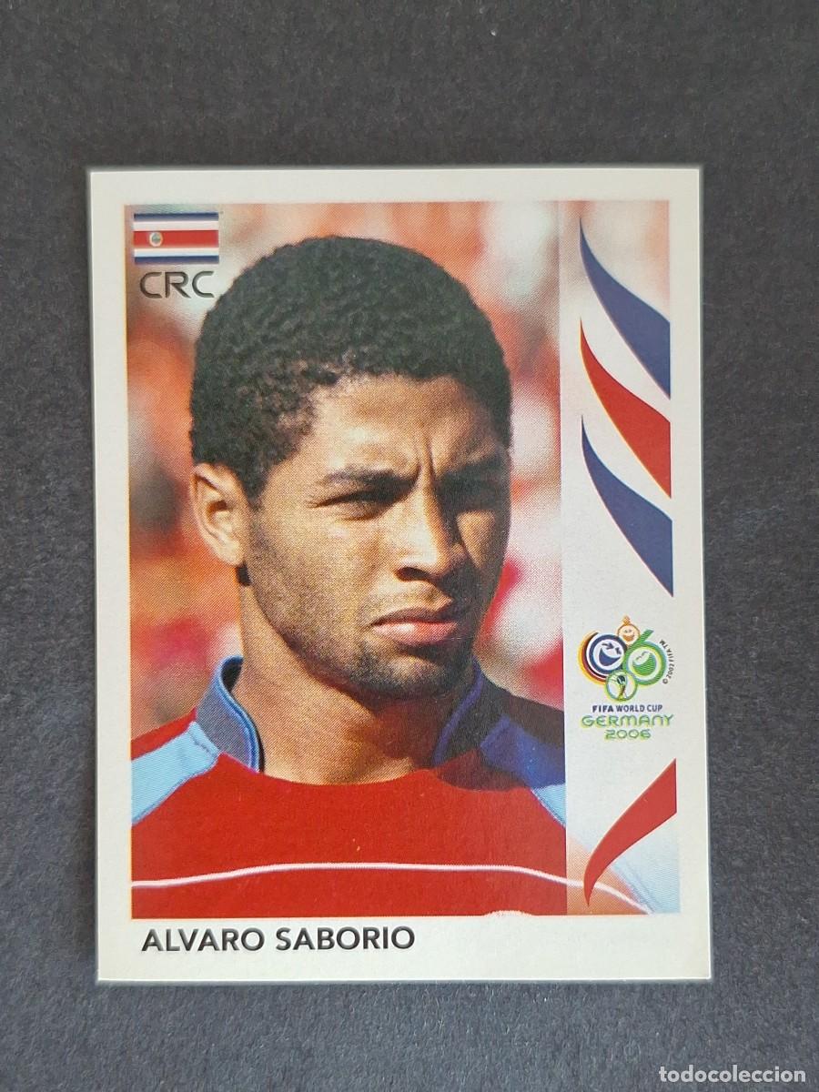 Cromos de F&uacute;tbol: L2 ALVARO SABORIO SELECCION COSTA RICA 52 PANINI MUNDIAL ALEMANIA 2006 NUNCA PEGADO SIN PEGAR