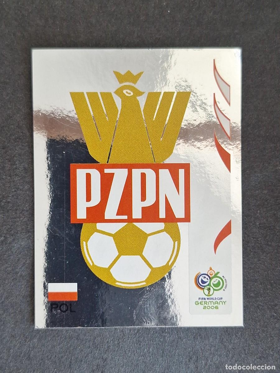 Cromos de F&uacute;tbol: L2 ESCUDO SELECCION POLONIA 56 PANINI MUNDIAL ALEMANIA 2006 NUNCA PEGADO SIN PEGAR