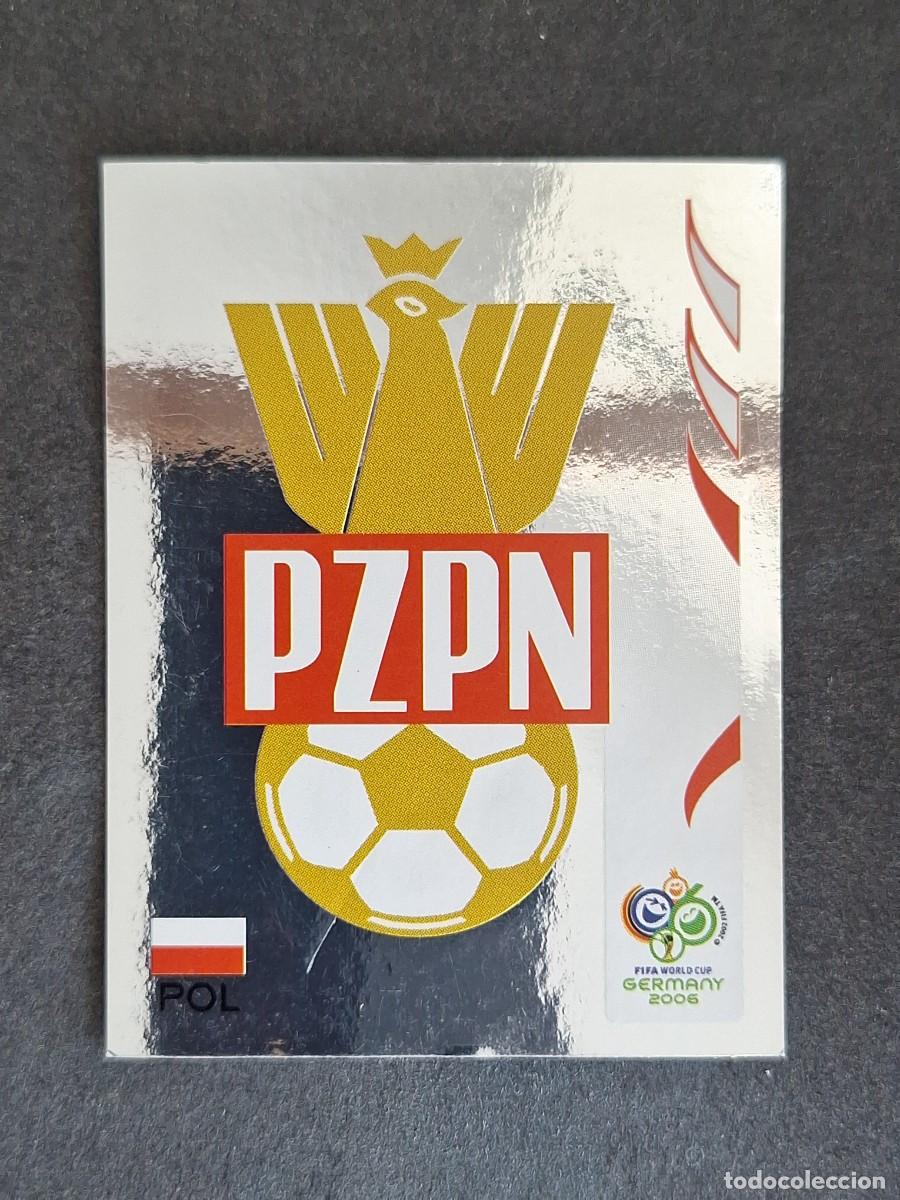 Cromos de F&uacute;tbol: L2 ESCUDO SELECCION POLONIA 56 PANINI MUNDIAL ALEMANIA 2006 NUNCA PEGADO SIN PEGAR