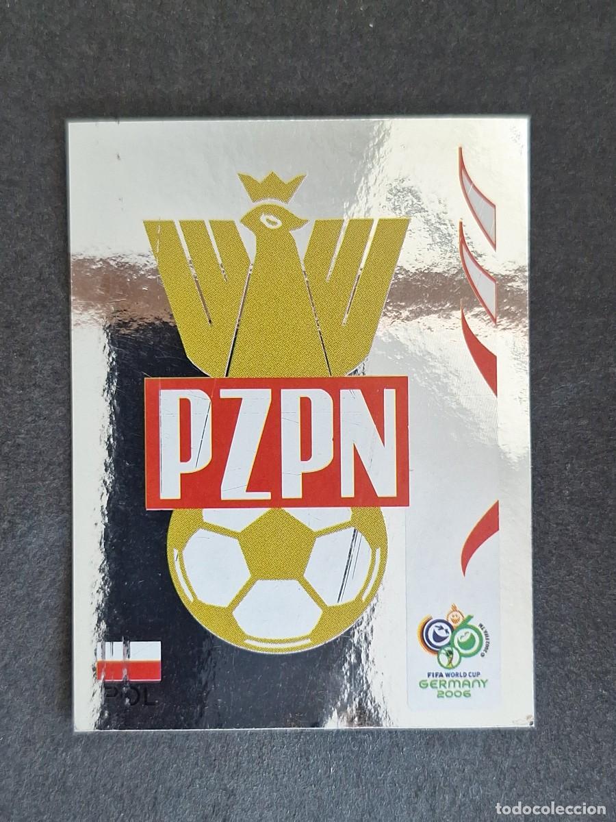 Cromos de F&uacute;tbol: L2 ESCUDO SELECCION POLONIA 56 PANINI MUNDIAL ALEMANIA 2006 NUNCA PEGADO SIN PEGAR