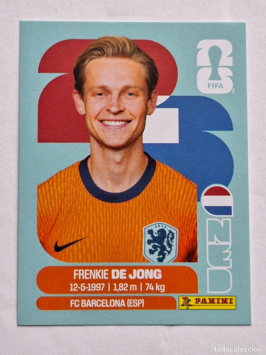Cromos de F&uacute;tbol: #NED 14 FRENKIE DE JONG (Netherlands) - Panini FIFA World Cup 2026 Sticker