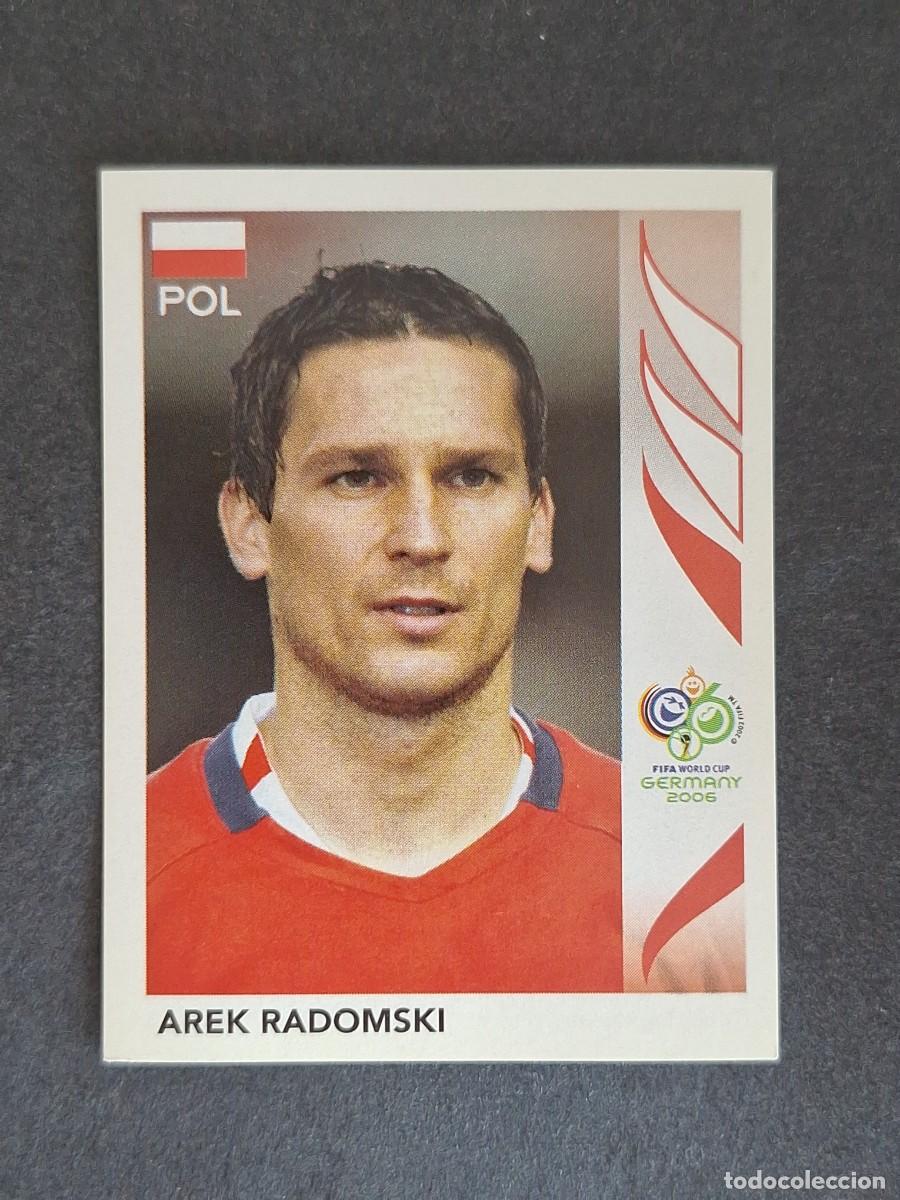 Cromos de F&uacute;tbol: L2 AREK RADOMSKI SELECCION POLONIA 66 PANINI MUNDIAL ALEMANIA 2006 NUNCA PEGADO SIN PEGAR