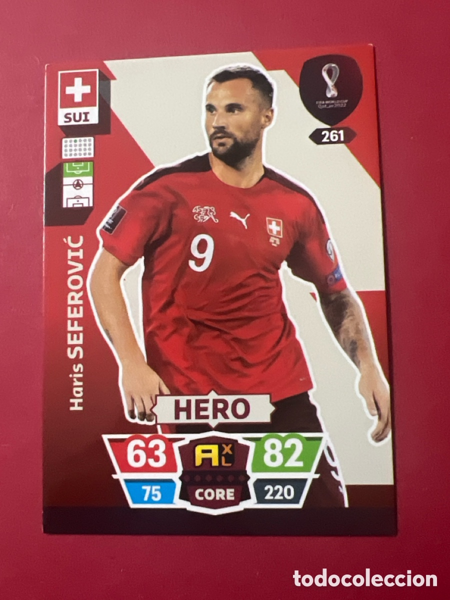 Cromos de F&uacute;tbol: C5276. 261 Seferovic - Suiza - Hero - Adrenalyn XL Qatar 2022 - Panini 22