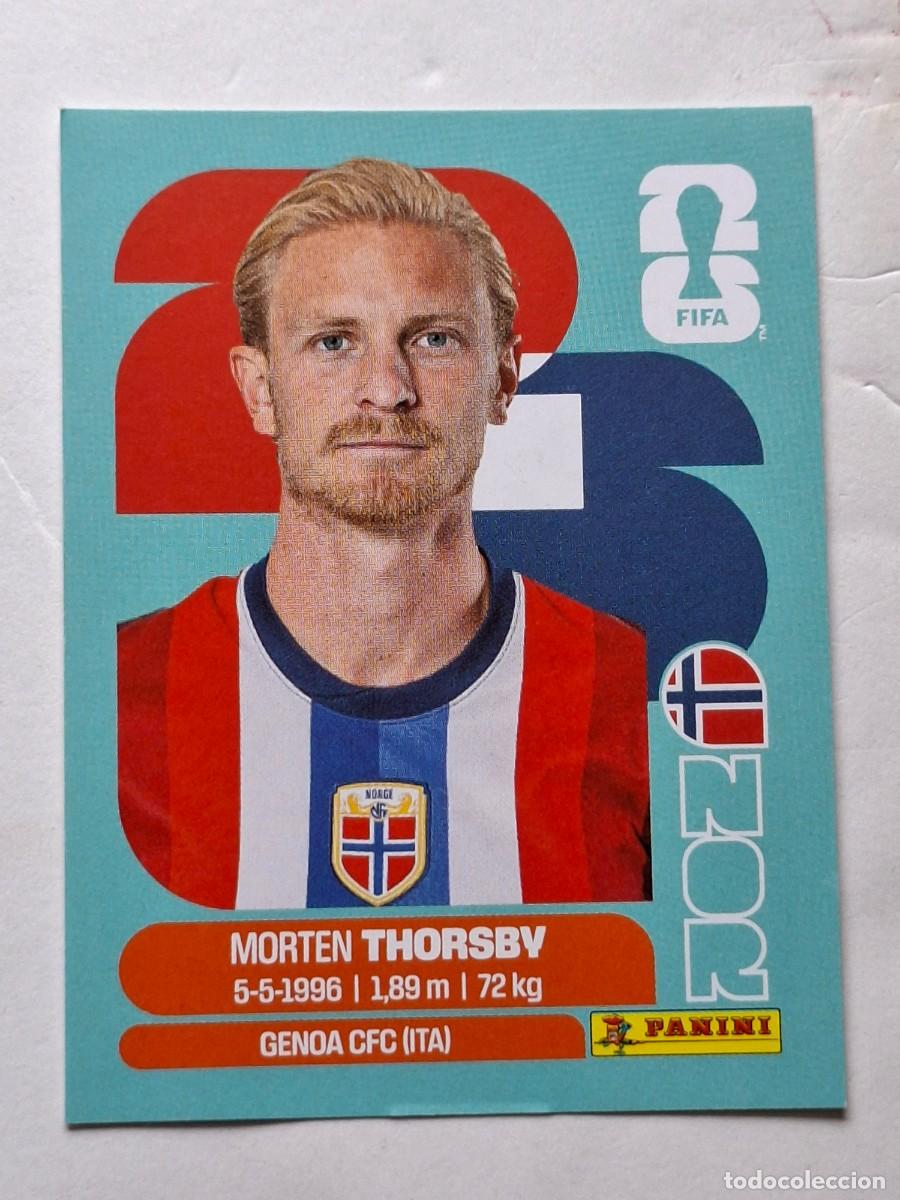 Cromos de F&uacute;tbol: #NOR 9 MORTEN THORSBY (Norway) - Panini FIFA World Cup 2026 Sticker