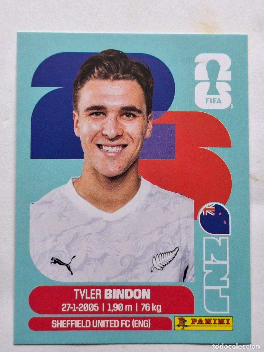 Cromos de F&uacute;tbol: #NZL 7 TYLER BINDON (New Zealand) - Panini FIFA World Cup 2026 Sticker