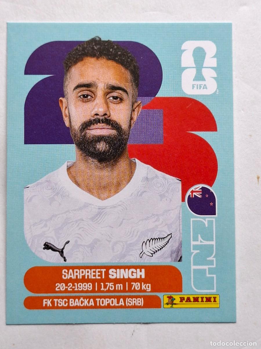 Cromos de F&uacute;tbol: #NZL 11 SARPREET SINGH (New Zealand) - Panini FIFA World Cup 2026 Sticker