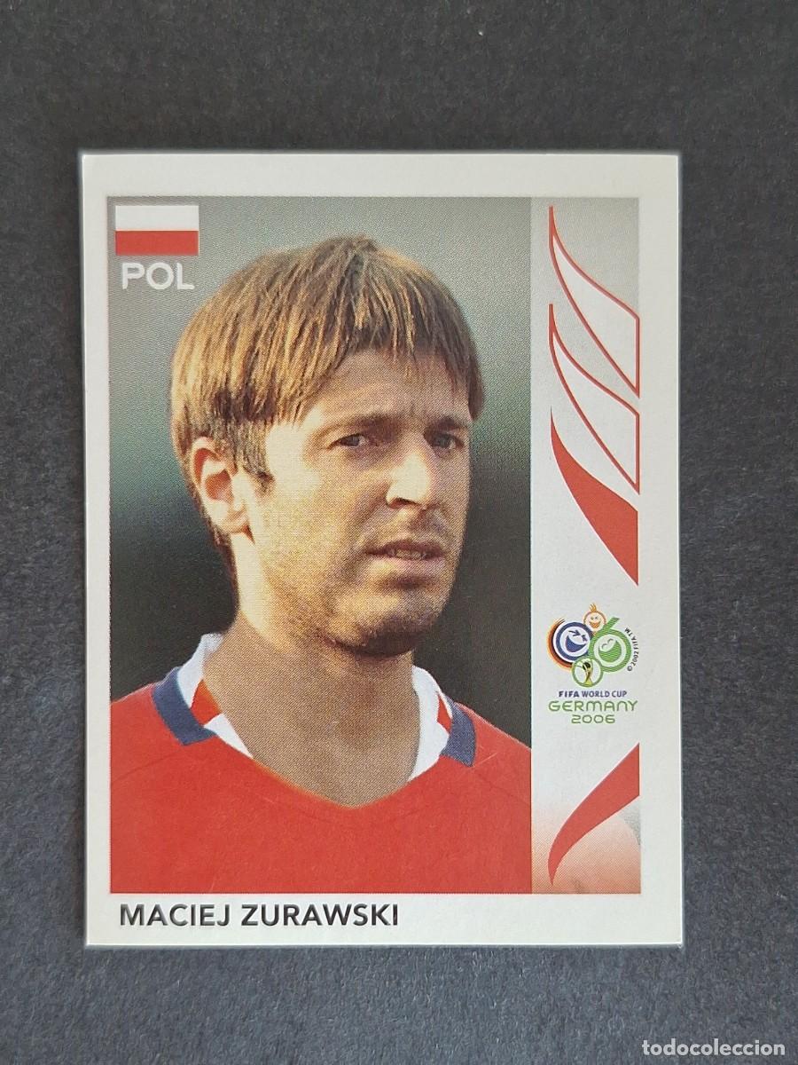 Cromos de F&uacute;tbol: L2 MACIEJ ZURAWSKI SELECCION POLONIA 72 PANINI MUNDIAL ALEMANIA 2006 NUNCA PEGADO SIN PEGAR