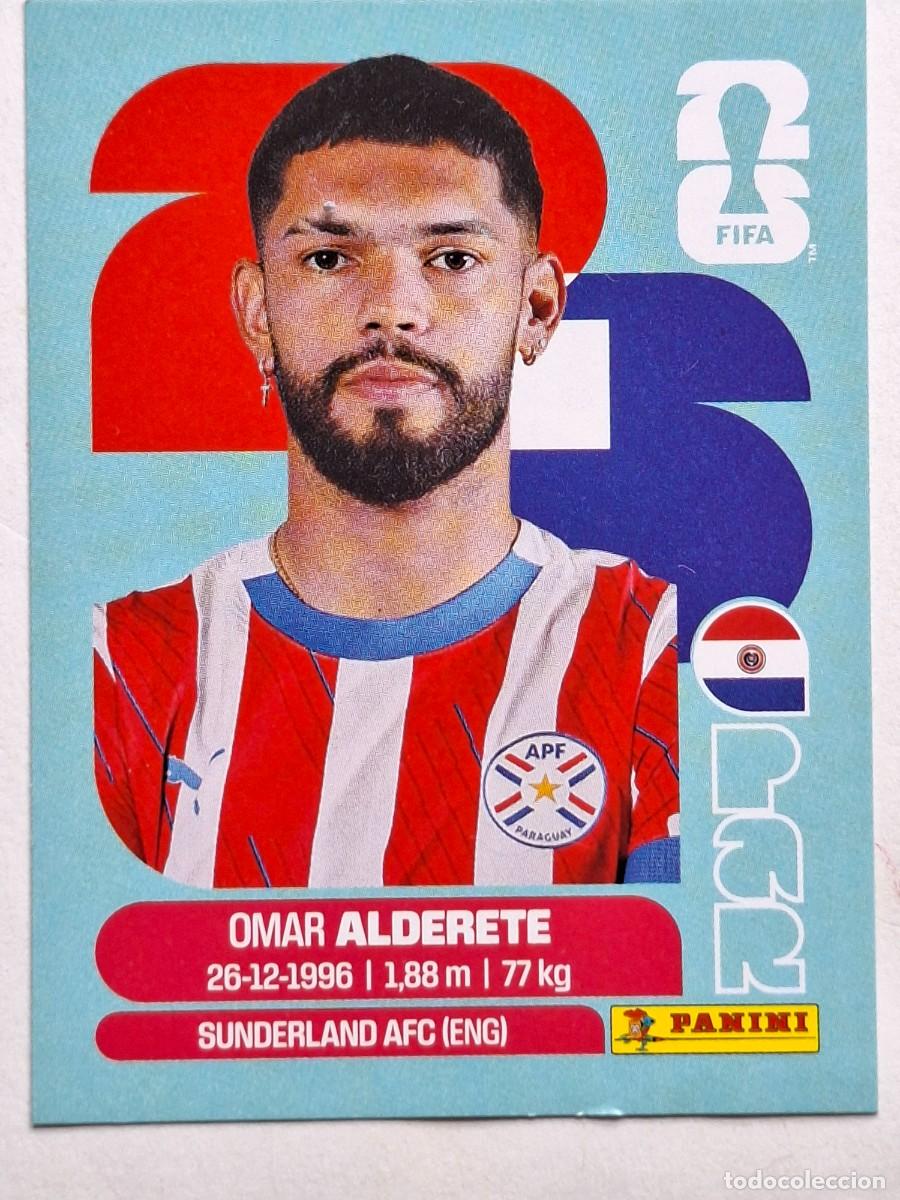 Figurine di Calcio: #PAR 7 OMAR ALDERETE (Paraguay) - Panini FIFA World Cup 2026 Sticker