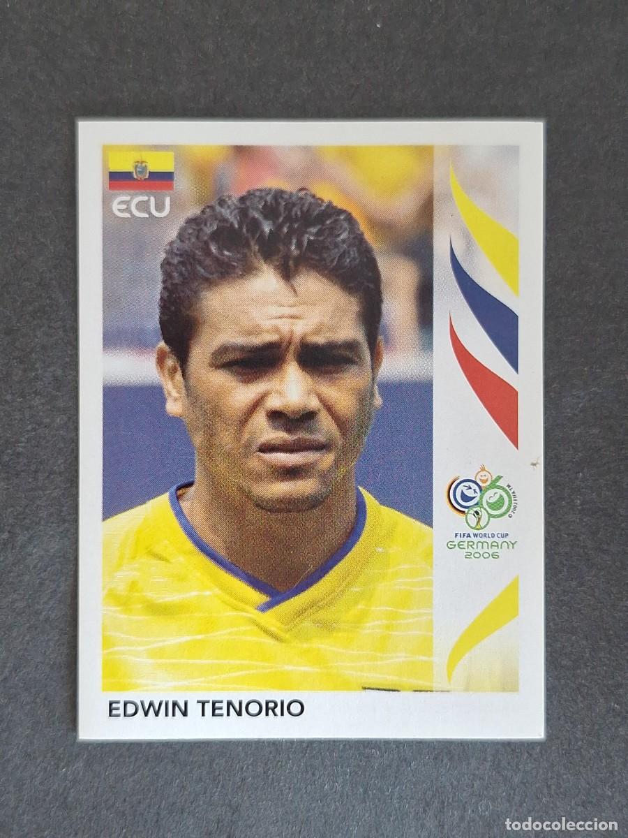 Figurine di Calcio: L2 EDWIN TENORIO SELECCION ECUADOR 87 PANINI MUNDIAL ALEMANIA 2006 NUNCA PEGADO SIN PEGAR