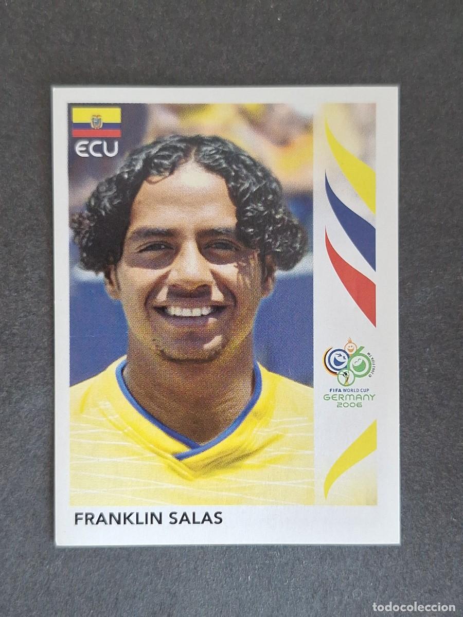 Figurine di Calcio: L2 FRANKLIN SALAS SELECCION ECUADOR 90 PANINI MUNDIAL ALEMANIA 2006 NUNCA PEGADO SIN PEGAR