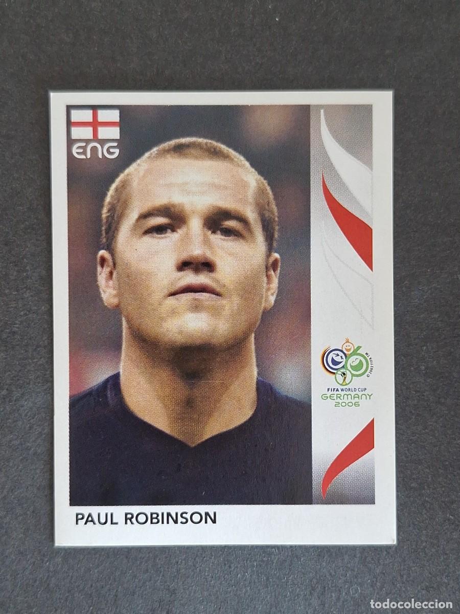 Figurine di Calcio: L2 PAUL ROBINSON SELECCION INGLATERRA 95 PANINI MUNDIAL ALEMANIA 2006 NUNCA PEGADO SIN PEGAR