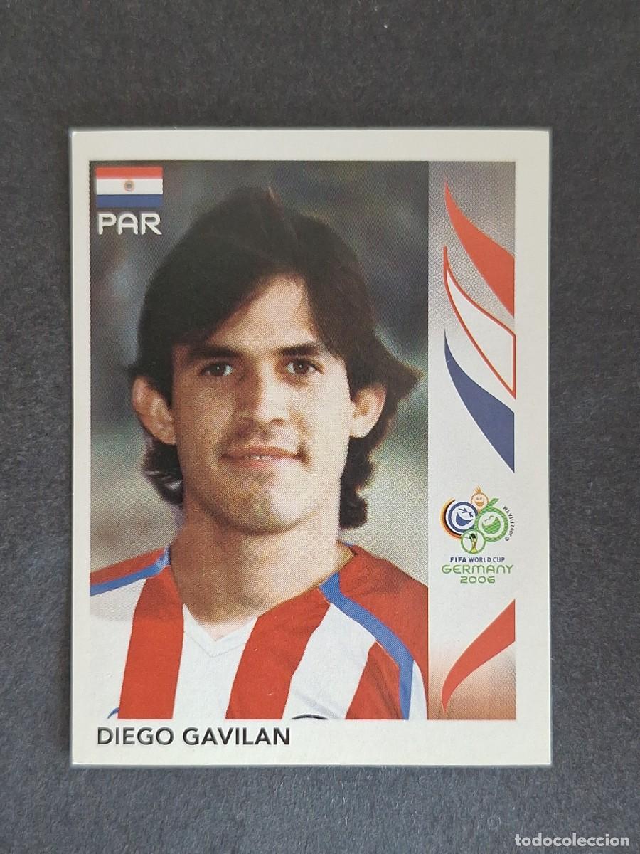 Cromos de F&uacute;tbol: L2 DIEGO GAVILAN SELECCION PARAGUAY 124 PANINI MUNDIAL ALEMANIA 2006 NUNCA PEGADO SIN PEGAR