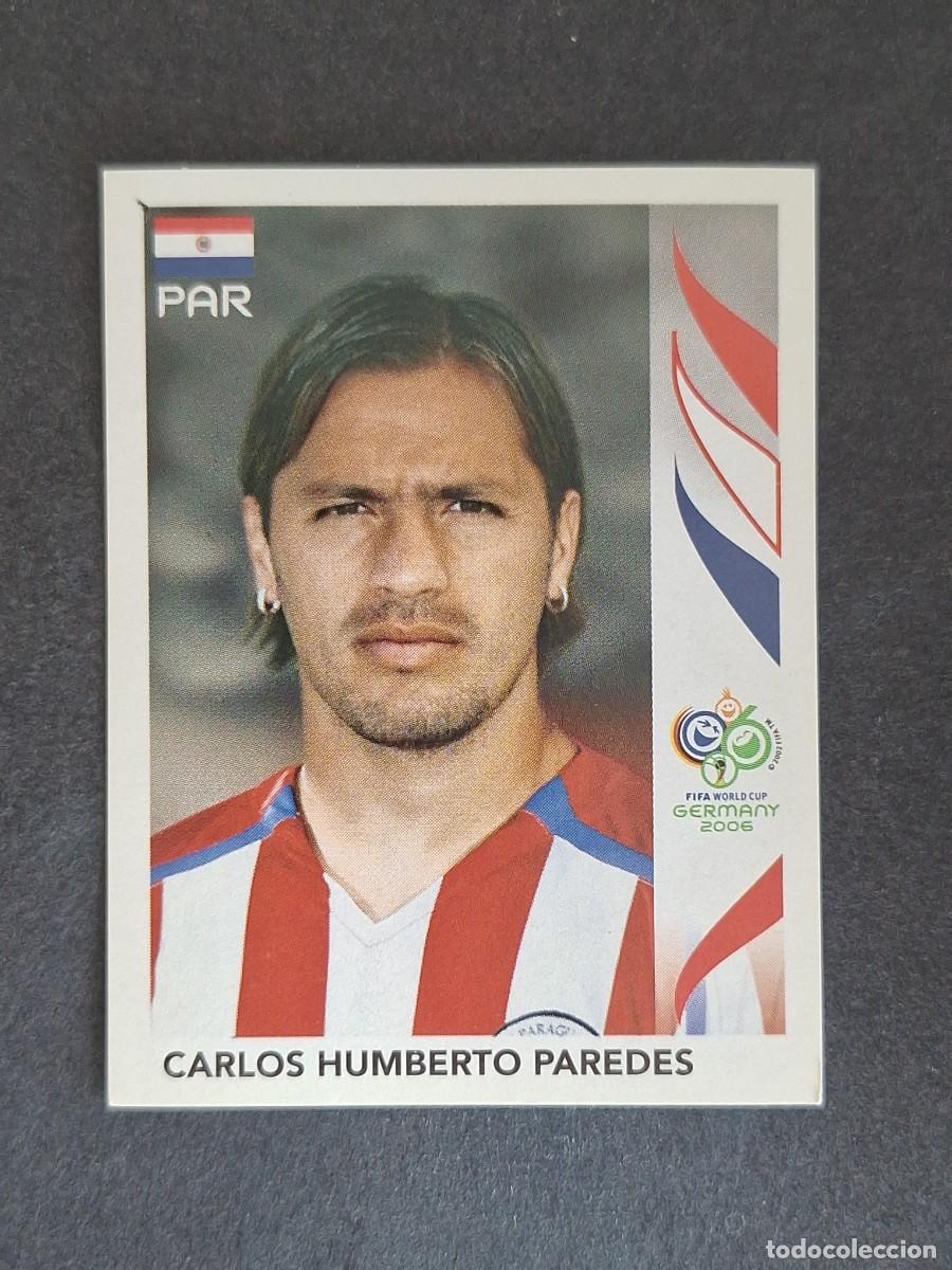 Cromos de F&uacute;tbol: L2 C. HUMBERTO PAREDES SELECCION PARAGUAY 125 PANINI MUNDIAL ALEMANIA 2006 NUNCA PEGADO SIN PEGAR