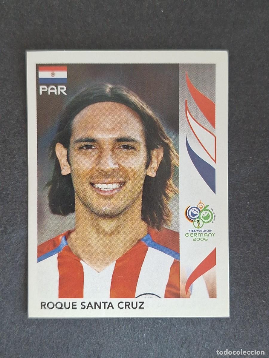 Cromos de F&uacute;tbol: L2 ROQUE SANTA CRUZ SELECCION PARAGUAY 129 PANINI MUNDIAL ALEMANIA 2006 NUNCA PEGADO SIN PEGAR