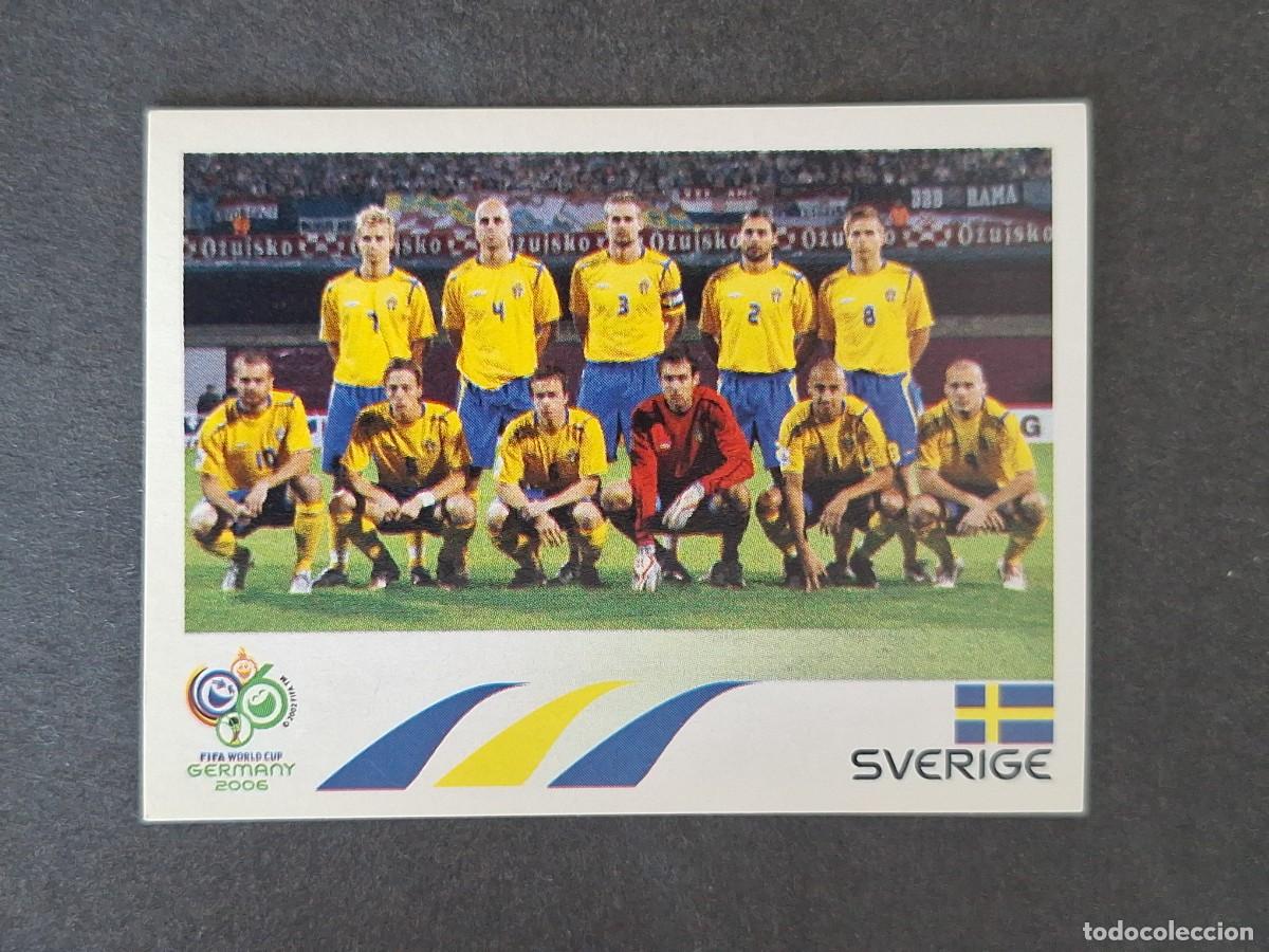 Cromos de Futebol: L2 EQUIPO SELECCION SUECIA 150 PANINI MUNDIAL ALEMANIA 2006 NUNCA PEGADO SIN PEGAR