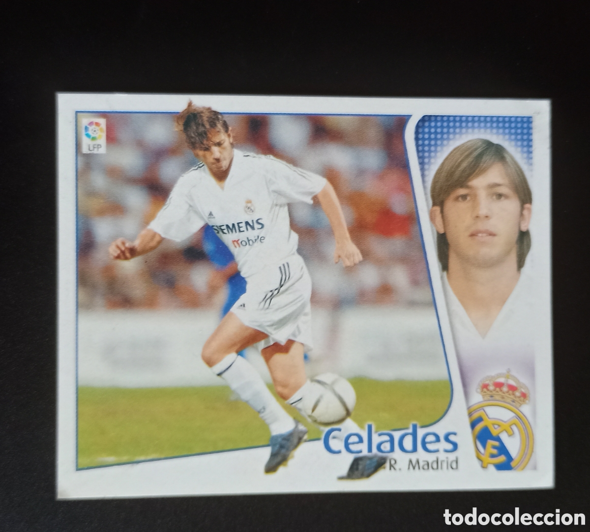 Football Stickers: Liga Panini Este 04 05 Celades (coloca) Real Madrid 2004 2005. Nunca pegado. Leer descripci&oacute;n