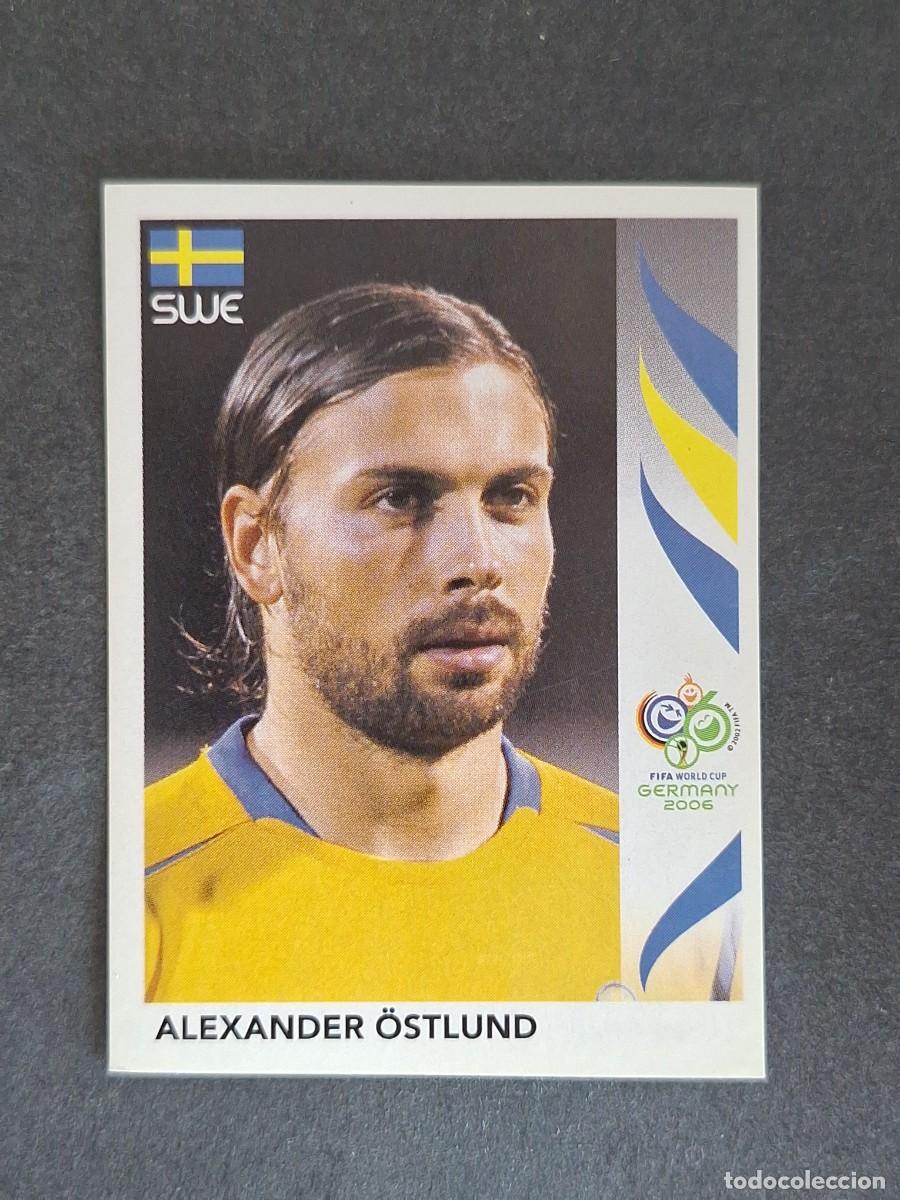 Cromos de F&uacute;tbol: L2 ALEXANDER &Ouml;STLUND SELECCION SUECIA 157 PANINI MUNDIAL ALEMANIA 2006 NUNCA PEGADO SIN PEGAR