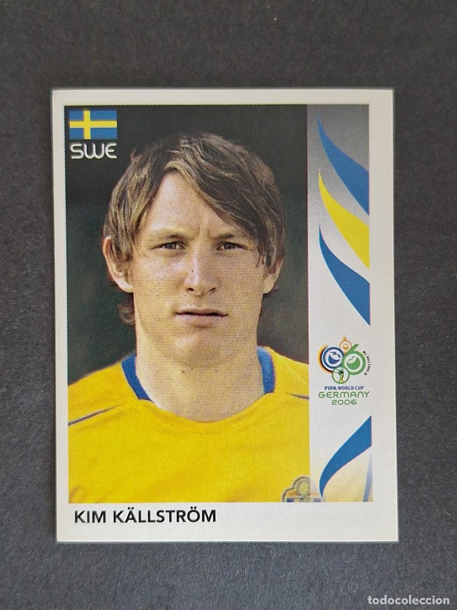Cromos de F&uacute;tbol: L2 KIM K&Auml;LLSTR&Ouml;M SELECCION SUECIA 159 PANINI MUNDIAL ALEMANIA 2006 NUNCA PEGADO SIN PEGAR