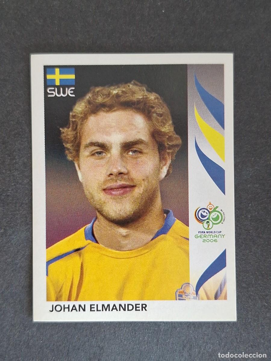 Cromos de F&uacute;tbol: L2 JOHAN ELMANDER SELECCION SUECIA 164 PANINI MUNDIAL ALEMANIA 2006 NUNCA PEGADO SIN PEGAR
