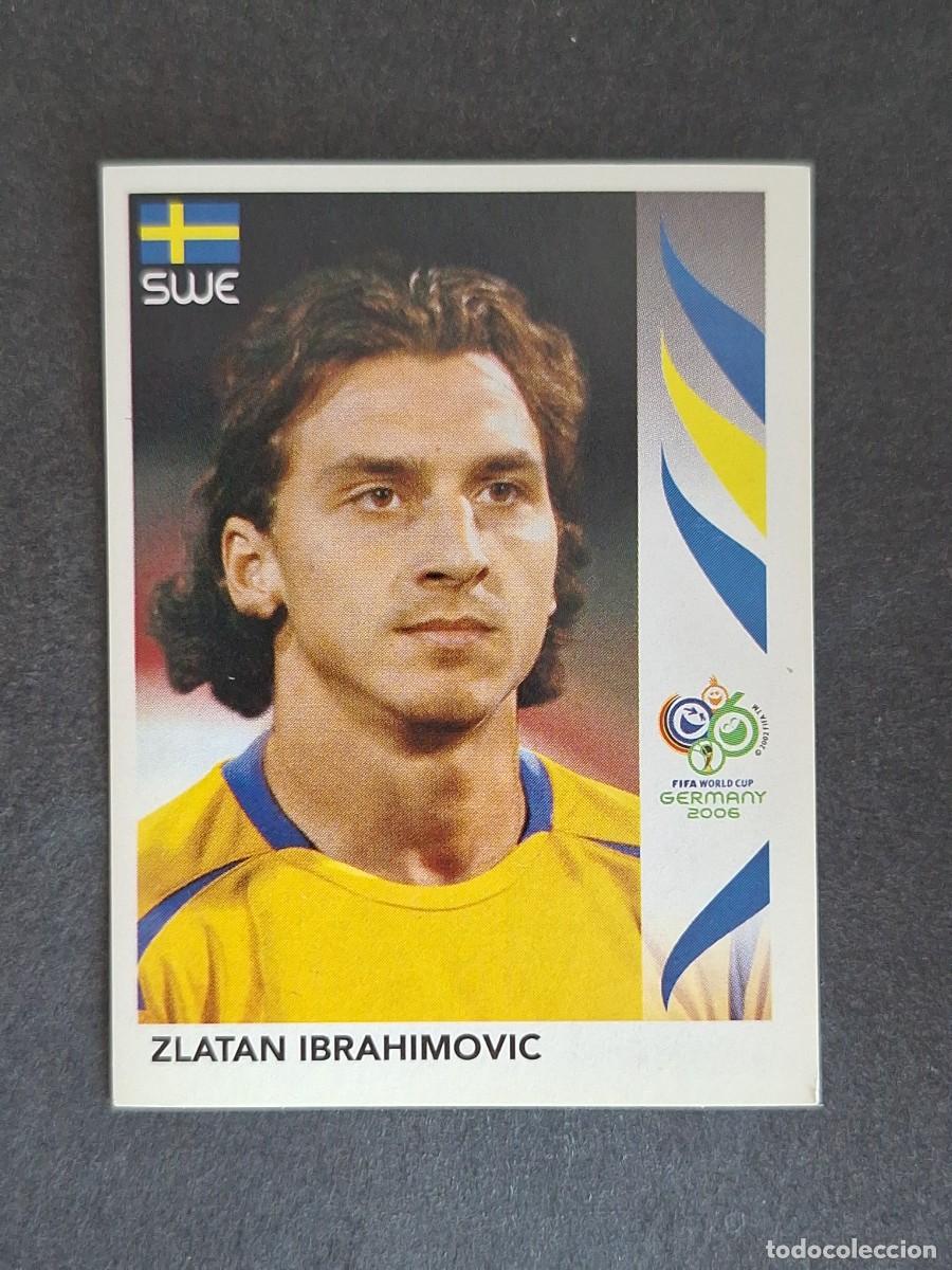 Cromos de F&uacute;tbol: L2 ZLATAN IBRAHIMOVIC SELECCION SUECIA 166 PANINI MUNDIAL ALEMANIA 2006 NUNCA PEGADO SIN PEGAR