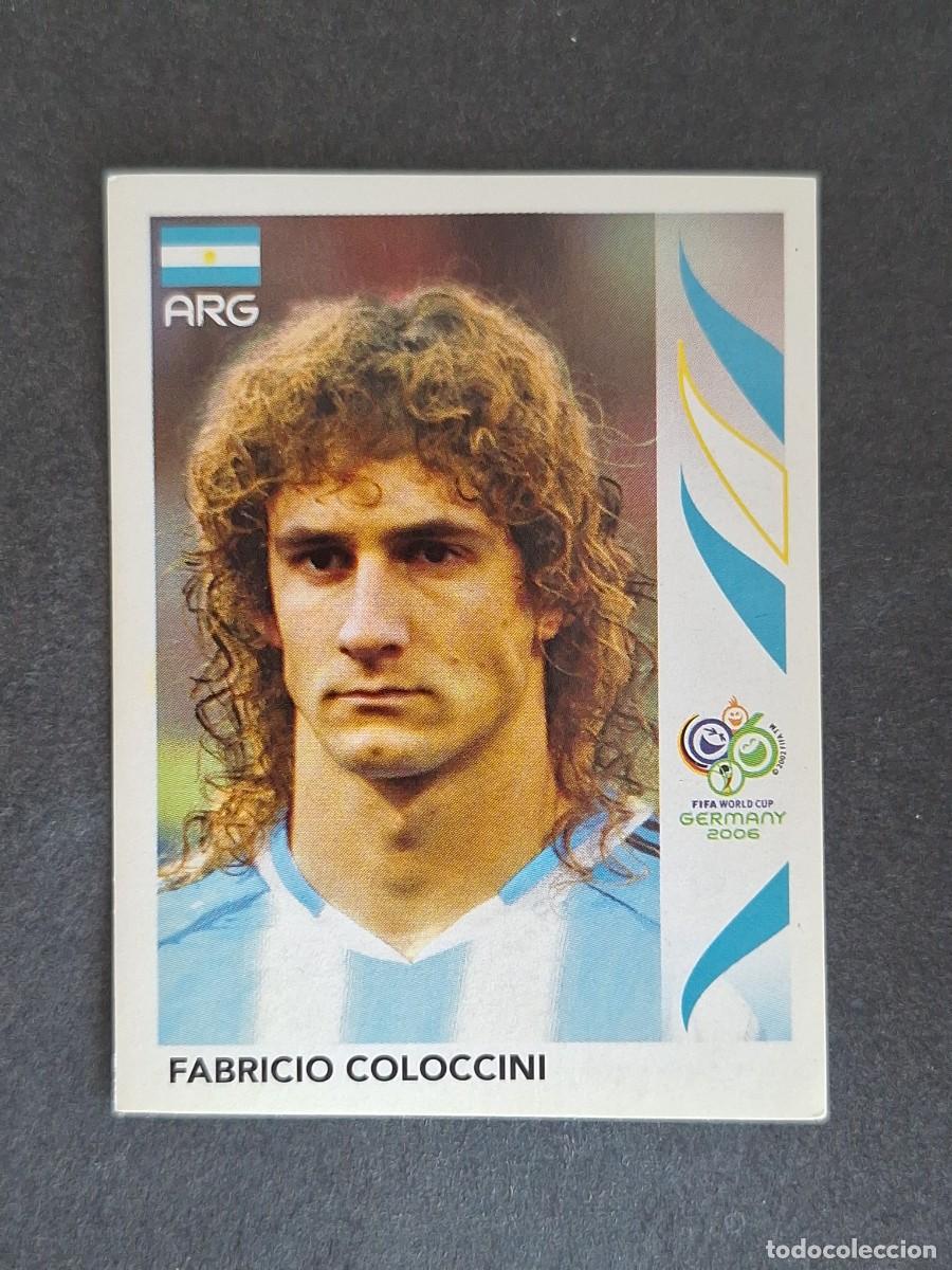 Cromos de F&uacute;tbol: L2 FABRICIO COLOCCINI SELECCION ARGENTINA 173 PANINI MUNDIAL ALEMANIA 2006 NUNCA PEGADO SIN PEGAR