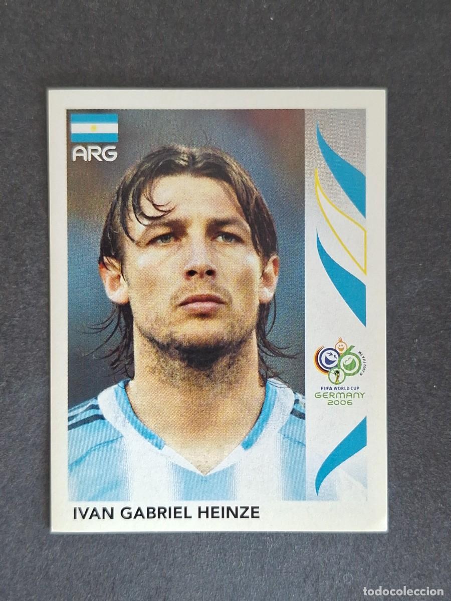 Cromos de F&uacute;tbol: L2 IVAN GABRIEL HEINZE SELECCION ARGENTINA 174 PANINI MUNDIAL ALEMANIA 2006 NUNCA PEGADO SIN PEGAR