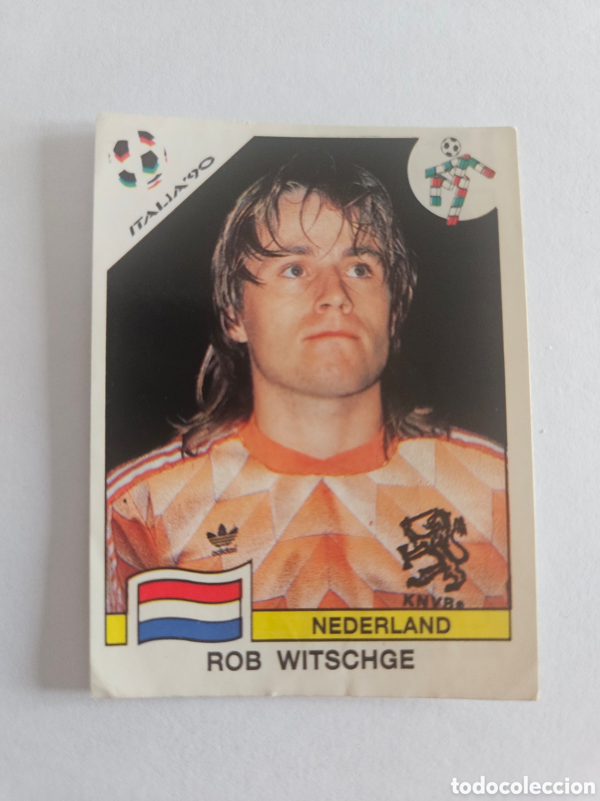 Football Stickers: ROB WITSCHGE SELECCION HOLANDA 419 MUNDIAL ITALIA 90 PANINI NUNCA PEGADO SIN PEGAR